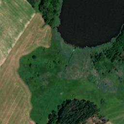 Satellite imagery of Obal [Střížovice u Kunžaku] factory chimney, CZ