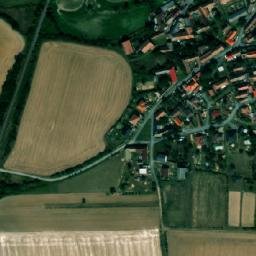 Satellite imagery of [Horní Újezd] church t., CZ