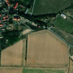 Satellite imagery of [Horní Újezd] church t., CZ