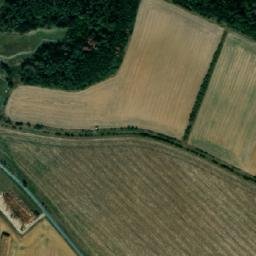Satellite imagery of [Horní Újezd] church t., CZ