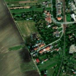 Satellite imagery of [Křenovice u Slavkova] church t., CZ