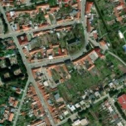 Satellite imagery of [Křenovice u Slavkova] church t., CZ