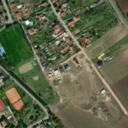 Satellite imagery of [Křenovice u Slavkova] church t., CZ