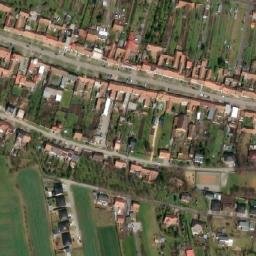 Satellite imagery of [Hodějice] church t., CZ