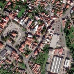 Satellite imagery of [Valašské Klobouky] church t., CZ