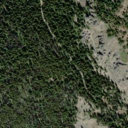 Satellite imagery of Placer Mountain, CA