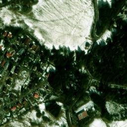 Satellite imagery of [Železná Ruda] church t., CZ