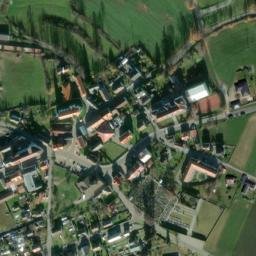 Satellite imagery of [Vacov] church t., CZ