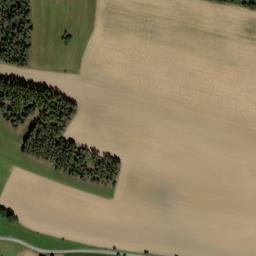 Satellite imagery of [Předslavice] church t., CZ