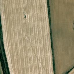 Satellite imagery of [Horní Újezd] church t., CZ