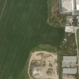 Satellite imagery of [Modřice] brickyard chimney, CZ