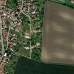 Satellite imagery of [Prace] church t., CZ