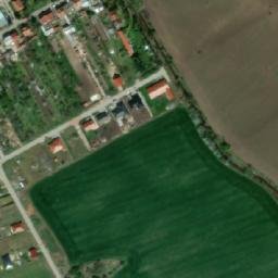 Satellite imagery of [Křenovice u Slavkova] church t., CZ