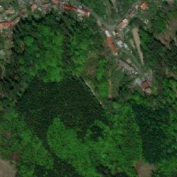 Satellite imagery of [Střílky] church t., CZ
