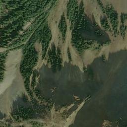 Satellite imagery of Mount Andrews, CA