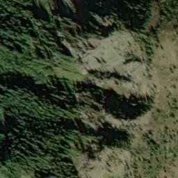 Satellite imagery of Porcupine Peak, CA
