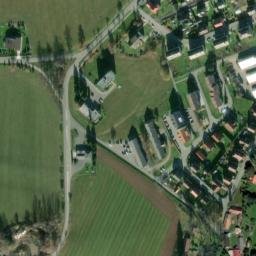 Satellite imagery of [Vacov] church t., CZ