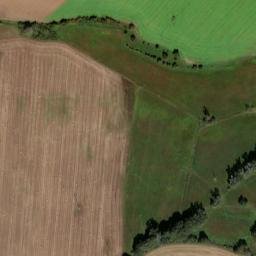 Satellite imagery of [Předslavice] church t., CZ