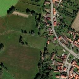 Satellite imagery of [Předslavice] church t., CZ