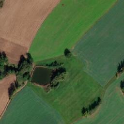 Satellite imagery of [Roseč] church t., CZ