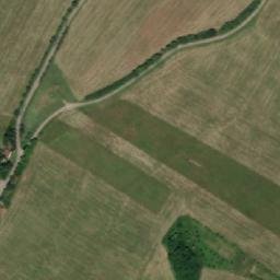 Satellite imagery of [Pozlovice] church t., CZ