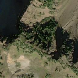 Satellite imagery of Porcupine Peak, CA