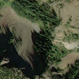 Satellite imagery of Porcupine Peak, CA