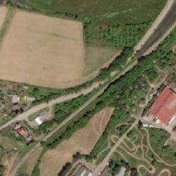 Satellite imagery of CeMoLen [Bavorov] former textil factory chimney, CZ