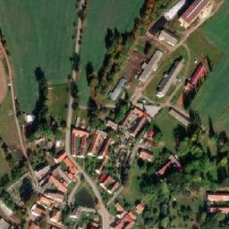 Satellite imagery of [Roseč] church t., CZ