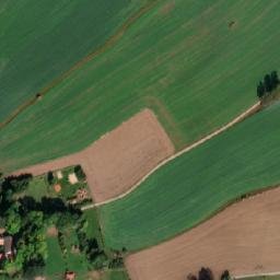 Satellite imagery of [Roseč] church t., CZ