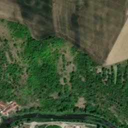 Satellite imagery of [Oslavany] church t., CZ
