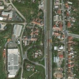Satellite imagery of [Modřice] brickyard chimney, CZ