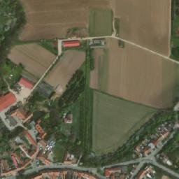 Satellite imagery of [Modřice] church t., CZ