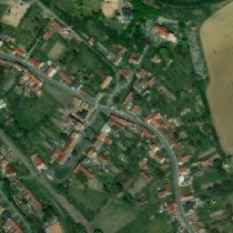 Satellite imagery of [Nemotice] church t., CZ