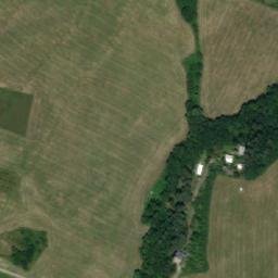 Satellite imagery of [Pozlovice] church t., CZ