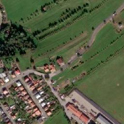 Satellite imagery of [Vlachovice] church t., CZ