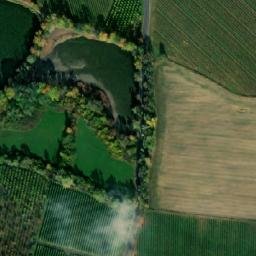 Satellite imagery of [Chelčice] church t., CZ