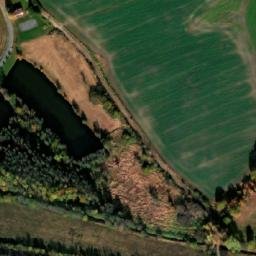 Satellite imagery of [Dříteň-Záblatí] church t., CZ