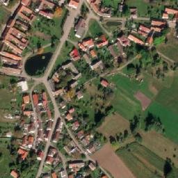 Satellite imagery of [Roseč] church t., CZ