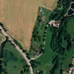 Satellite imagery of [Kunžak] church t., CZ