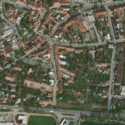 Satellite imagery of [Modřice] church t., CZ