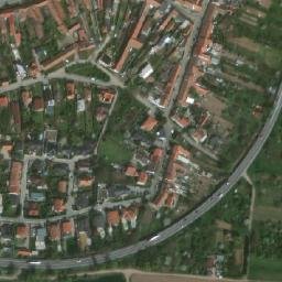 Satellite imagery of [Modřice] church t., CZ