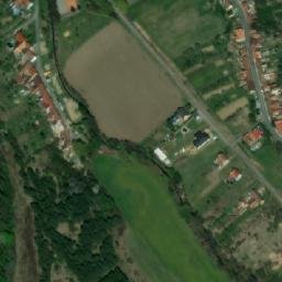 Satellite imagery of [Nemotice] church t., CZ