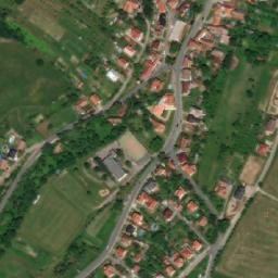 Satellite imagery of [Pozlovice] church t., CZ