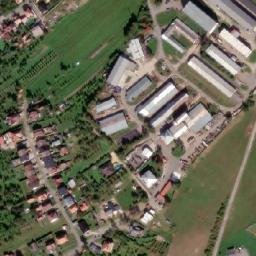 Satellite imagery of [Vlachovice] church t., CZ