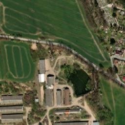 Satellite imagery of [Bavorov] church t, CZ