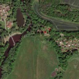 Satellite imagery of CeMoLen [Bavorov] former textil factory chimney, CZ