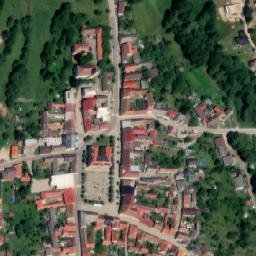 Satellite imagery of [Kunžak] church t., CZ