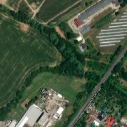 Satellite imagery of Hame [Babice u Uherského Hradiště] factory chimney, CZ