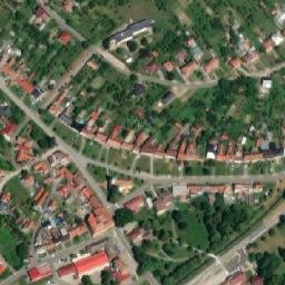 Satellite imagery of [Březolupy] church t., CZ